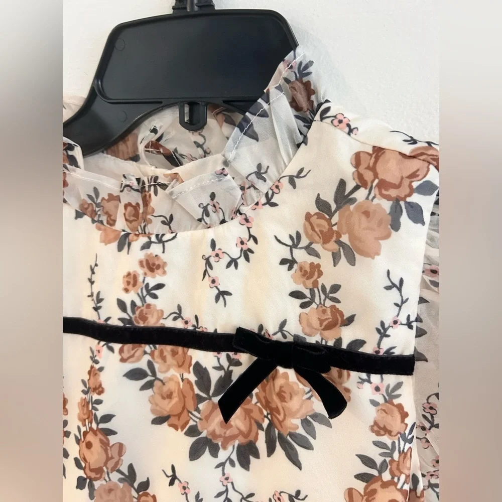 Janie & Jack The Floral Harmony Dress size 10